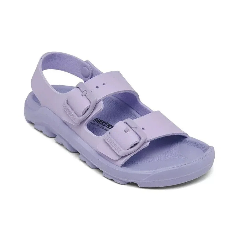 Birkenstock Kids Mogami Adjustable Strap Closure Sandals Icy Purple Size 30 / 12